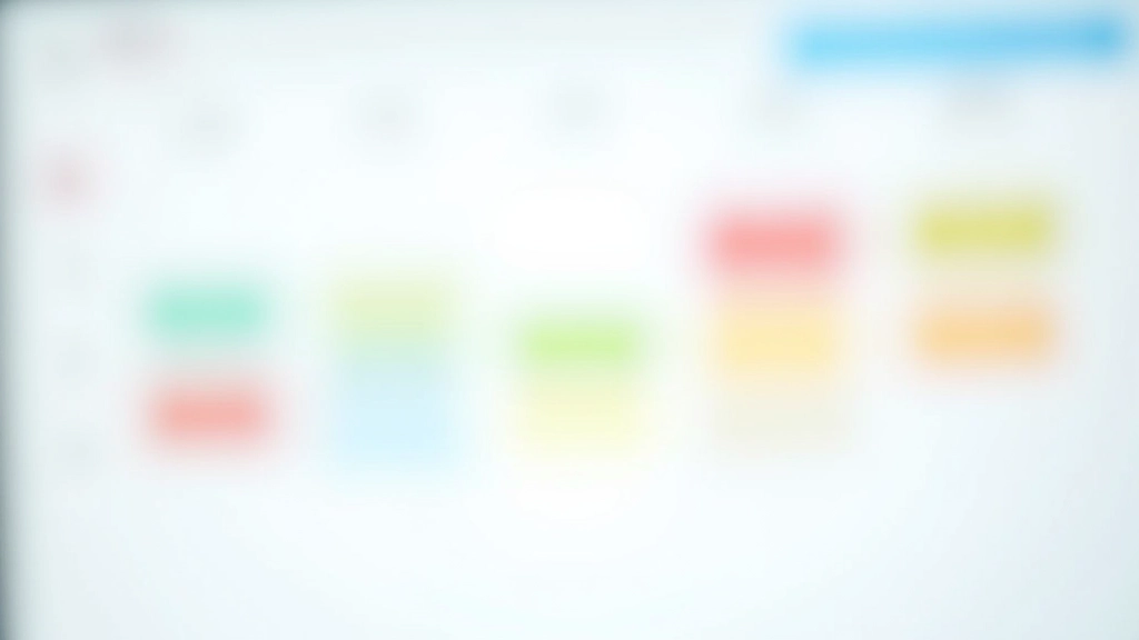 Time blocking calendar view with color-blocked time slots and activities
