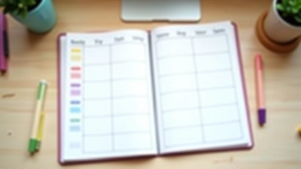 Calendar showing scheduled blocks for important work sessions throughout the week